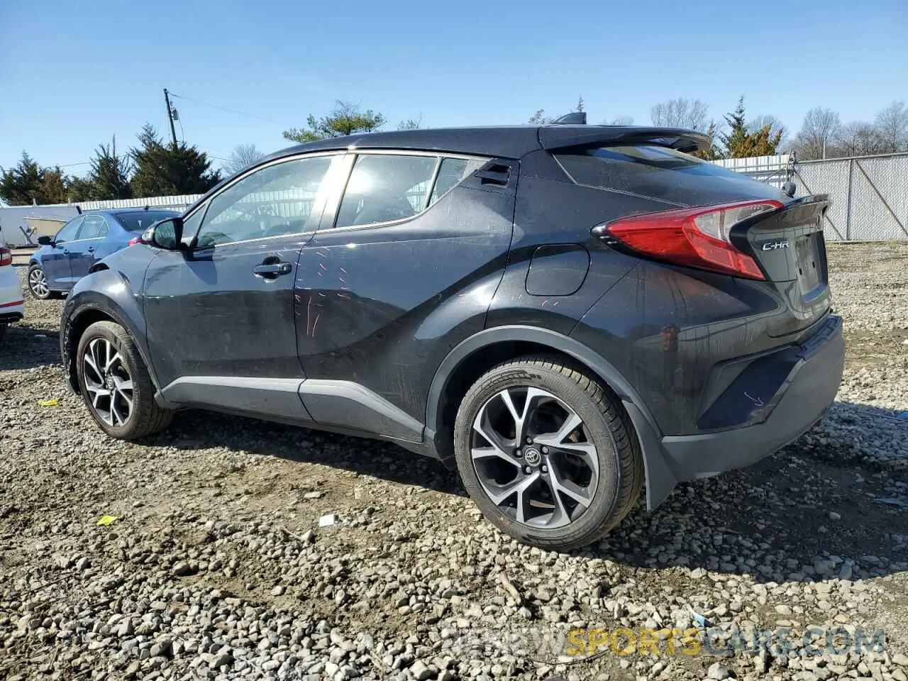 2 Photograph of a damaged car NMTKHMBX1KR100366 TOYOTA C-HR 2019