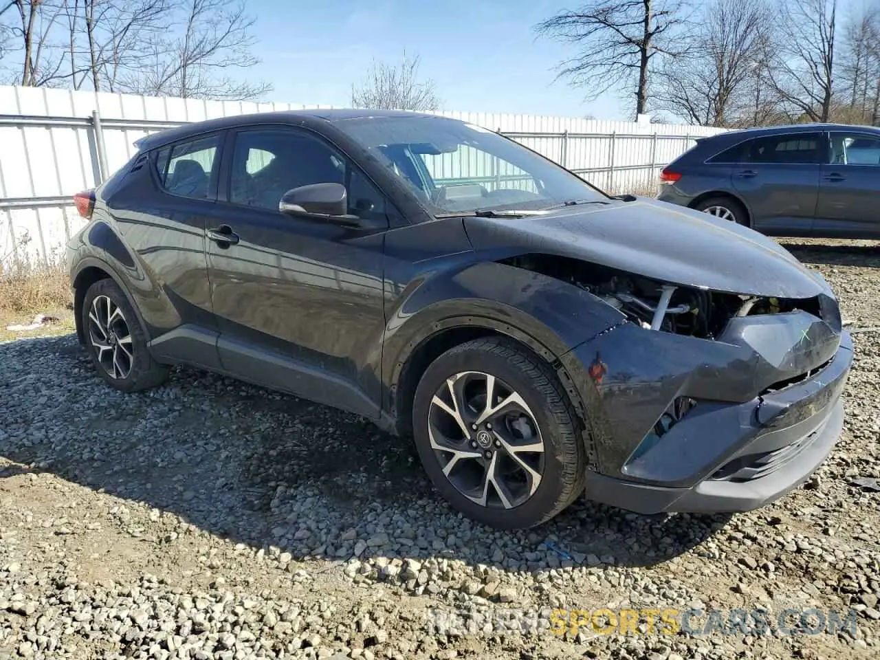 4 Photograph of a damaged car NMTKHMBX1KR100366 TOYOTA C-HR 2019