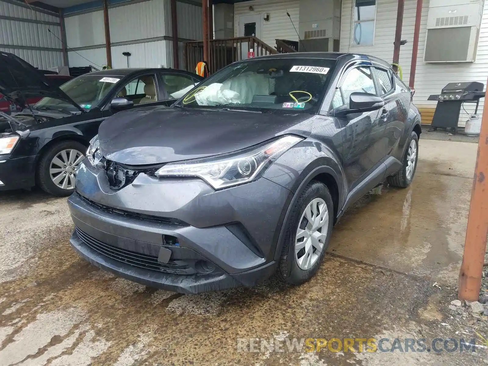 2 Photograph of a damaged car NMTKHMBX2KR068964 TOYOTA C-HR 2019