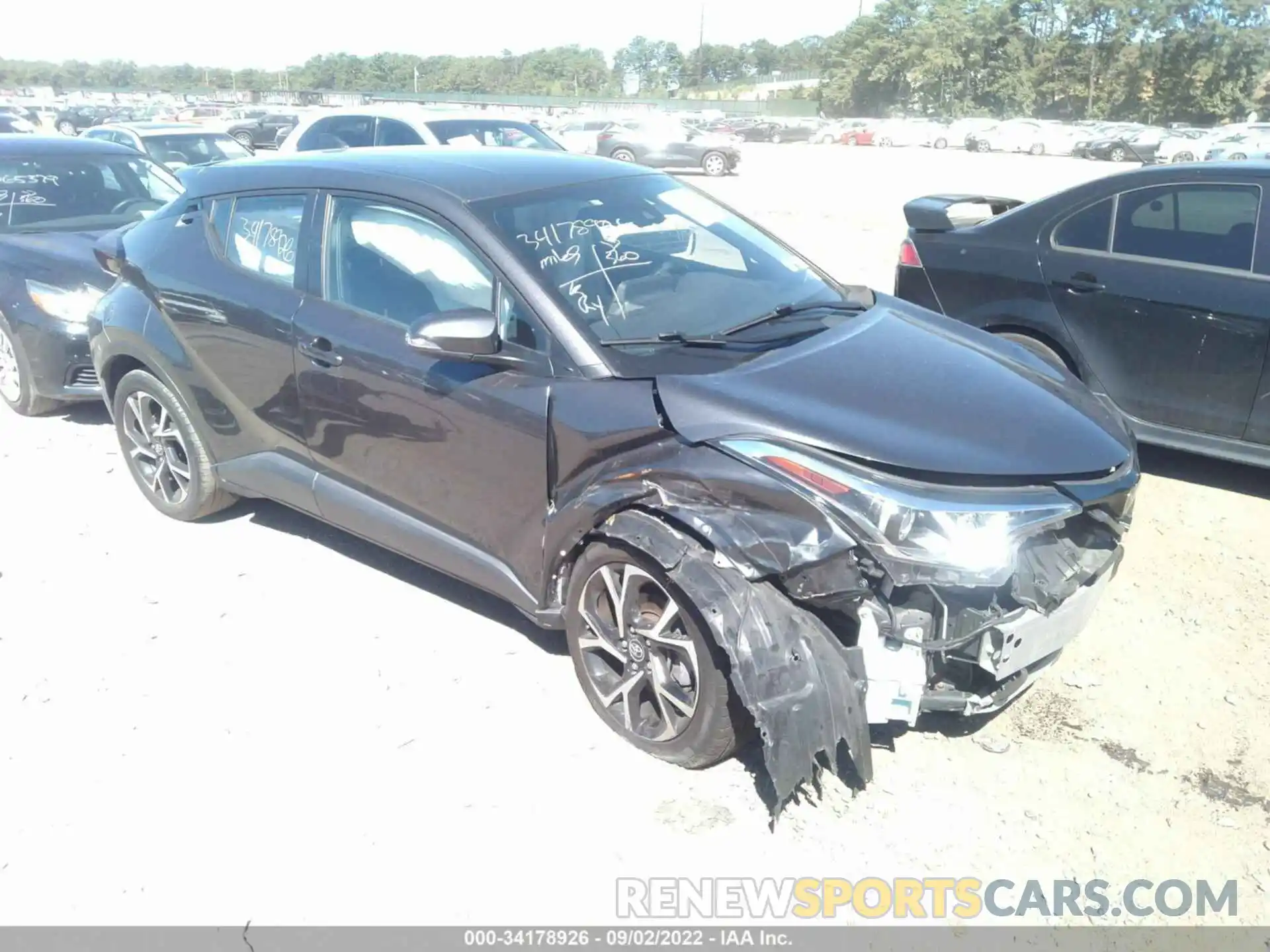 1 Photograph of a damaged car NMTKHMBX2KR073727 TOYOTA C-HR 2019