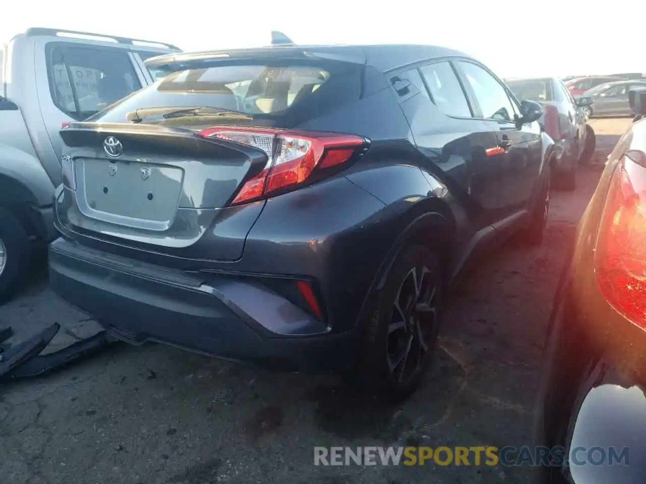 4 Photograph of a damaged car NMTKHMBX2KR076286 TOYOTA C-HR 2019