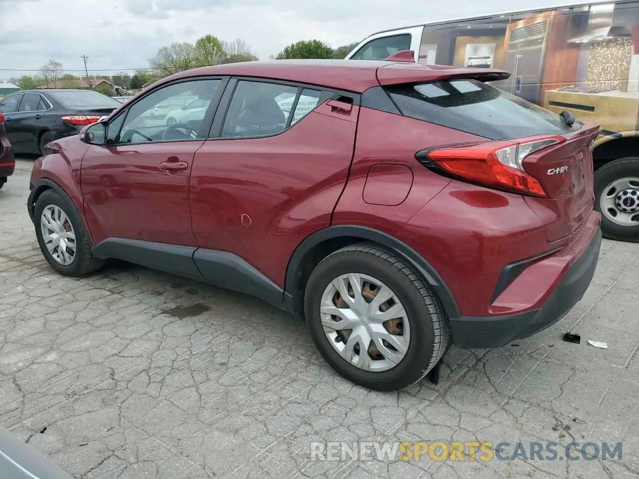 2 Photograph of a damaged car NMTKHMBX2KR076787 TOYOTA C-HR 2019