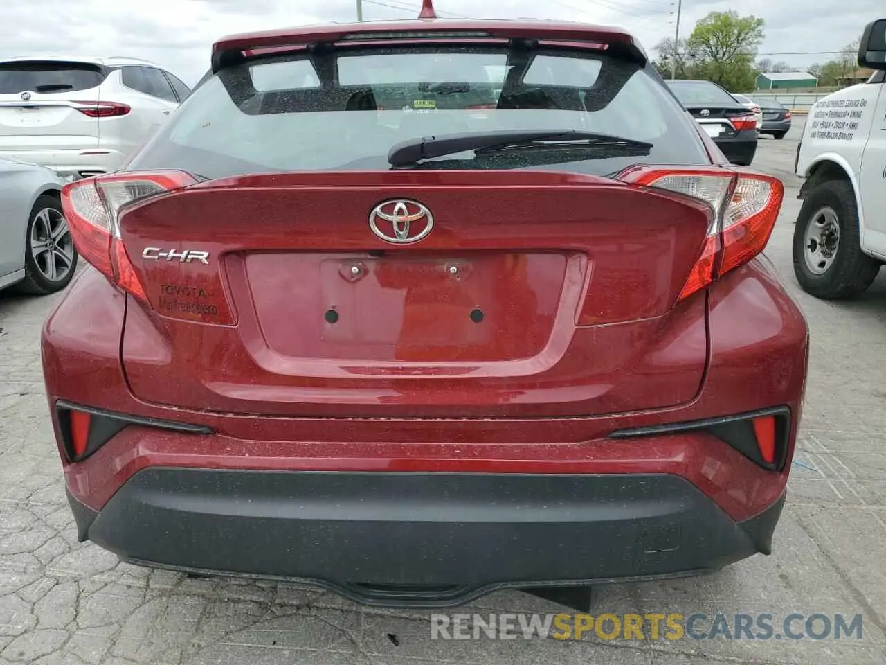6 Photograph of a damaged car NMTKHMBX2KR076787 TOYOTA C-HR 2019