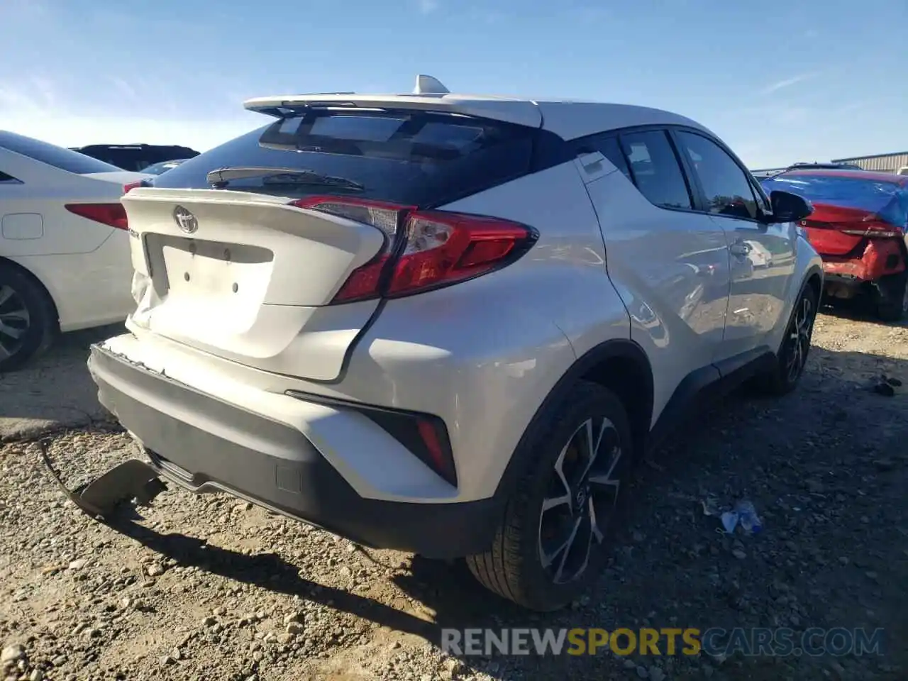 4 Photograph of a damaged car NMTKHMBX2KR079429 TOYOTA C-HR 2019