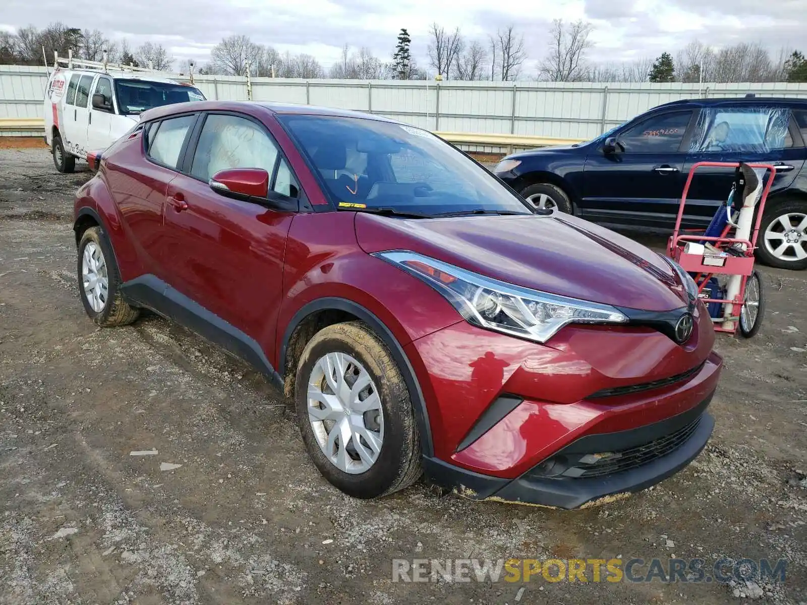 1 Photograph of a damaged car NMTKHMBX2KR080483 TOYOTA C-HR 2019