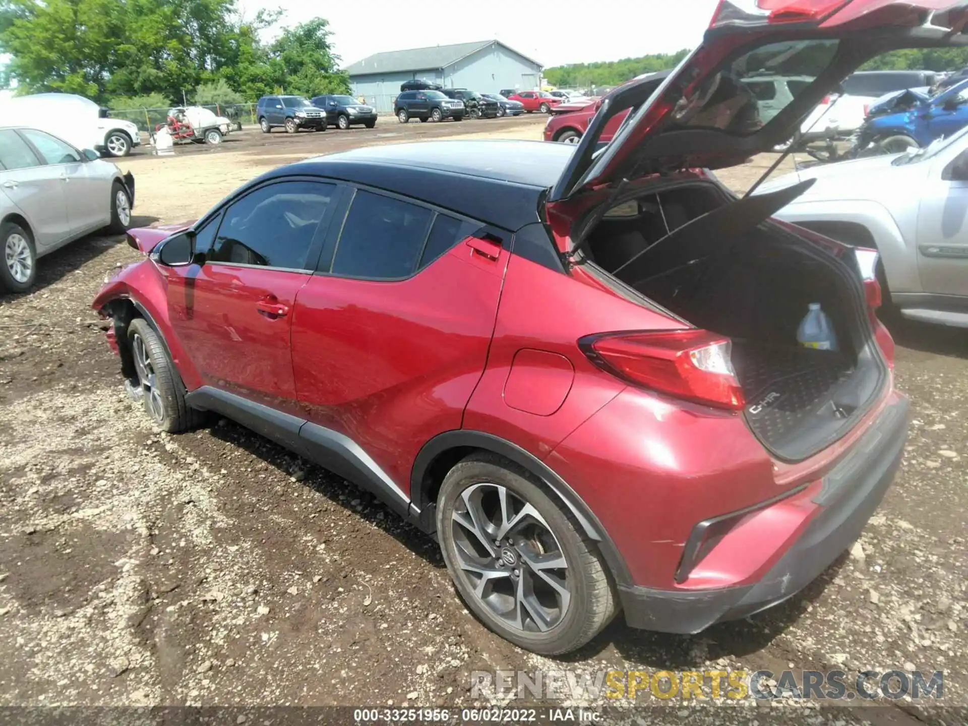 3 Photograph of a damaged car NMTKHMBX2KR082508 TOYOTA C-HR 2019