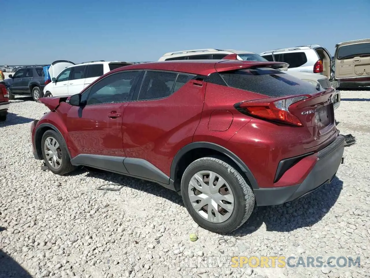 2 Photograph of a damaged car NMTKHMBX2KR082945 TOYOTA C-HR 2019