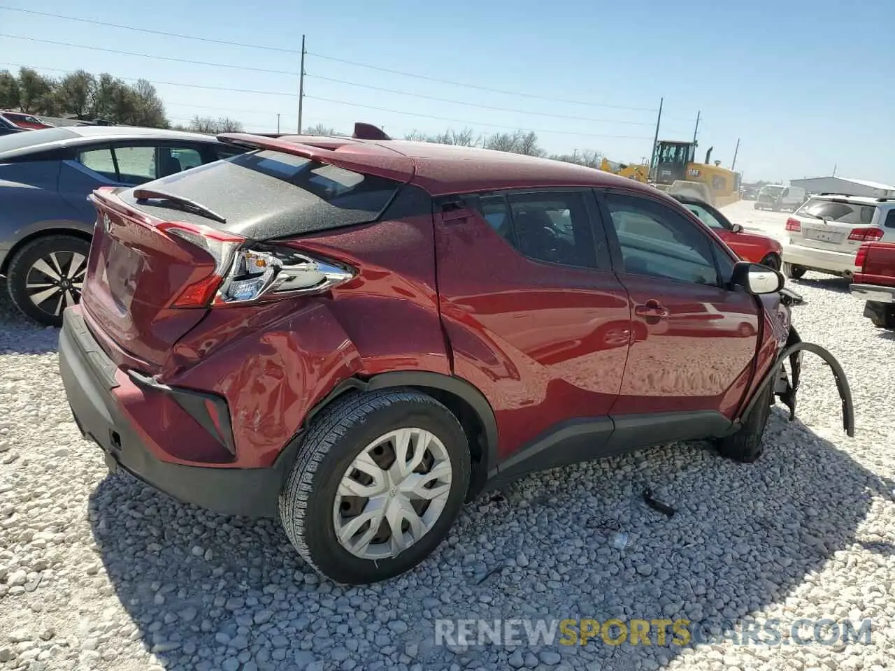 3 Photograph of a damaged car NMTKHMBX2KR082945 TOYOTA C-HR 2019