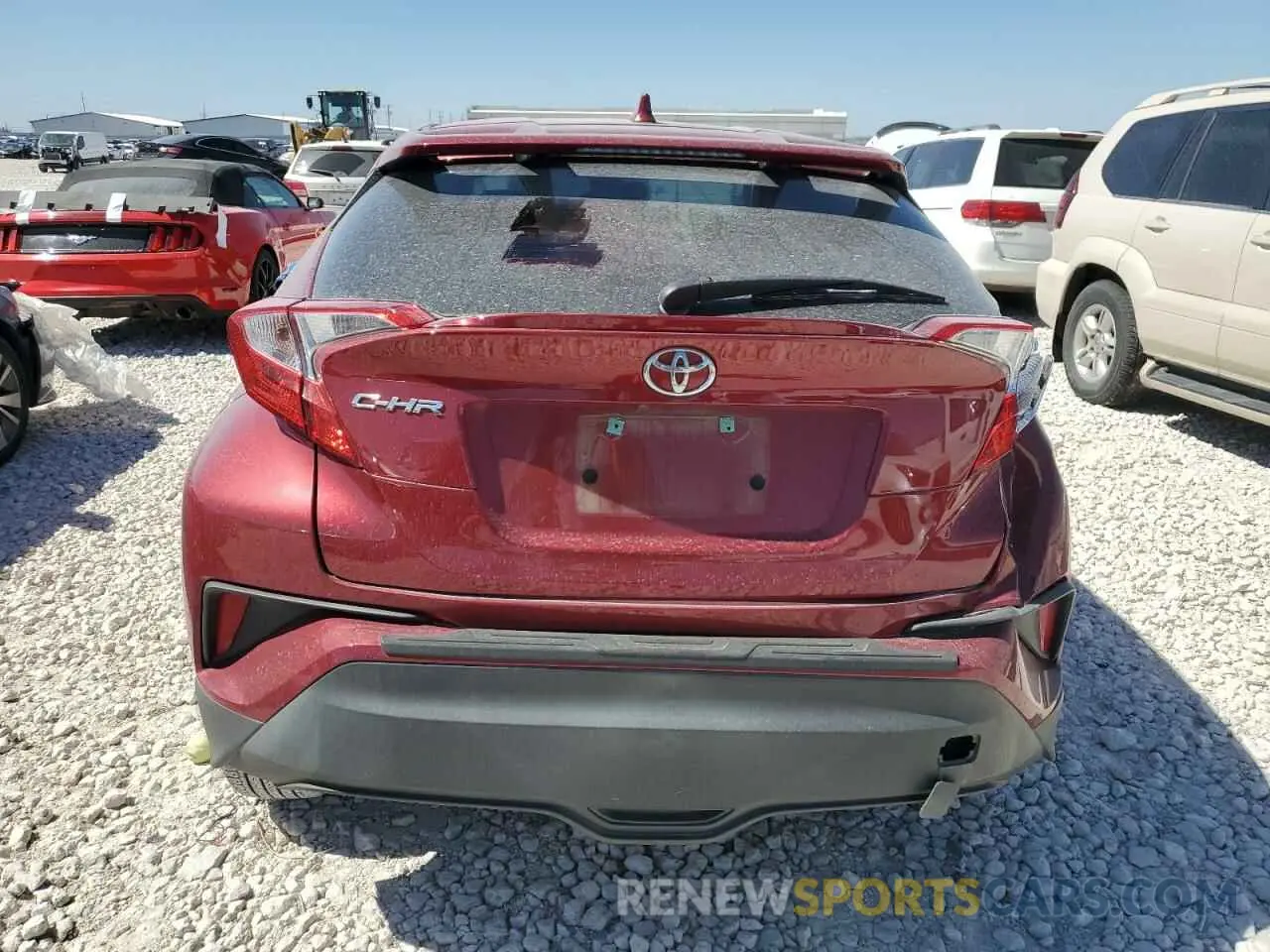6 Photograph of a damaged car NMTKHMBX2KR082945 TOYOTA C-HR 2019