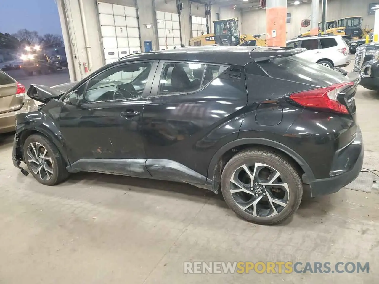 2 Photograph of a damaged car NMTKHMBX2KR083836 TOYOTA C-HR 2019