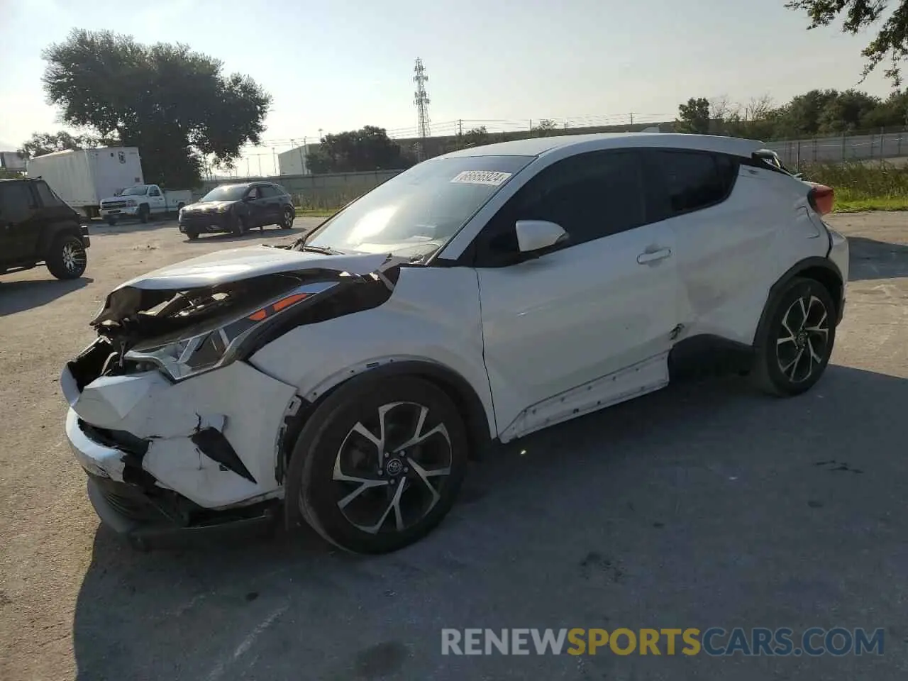 1 Photograph of a damaged car NMTKHMBX2KR086218 TOYOTA C-HR 2019