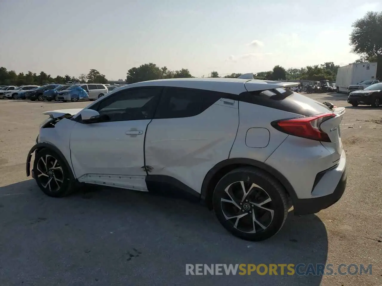 2 Photograph of a damaged car NMTKHMBX2KR086218 TOYOTA C-HR 2019