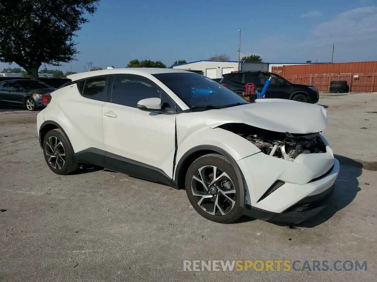 4 Photograph of a damaged car NMTKHMBX2KR086218 TOYOTA C-HR 2019