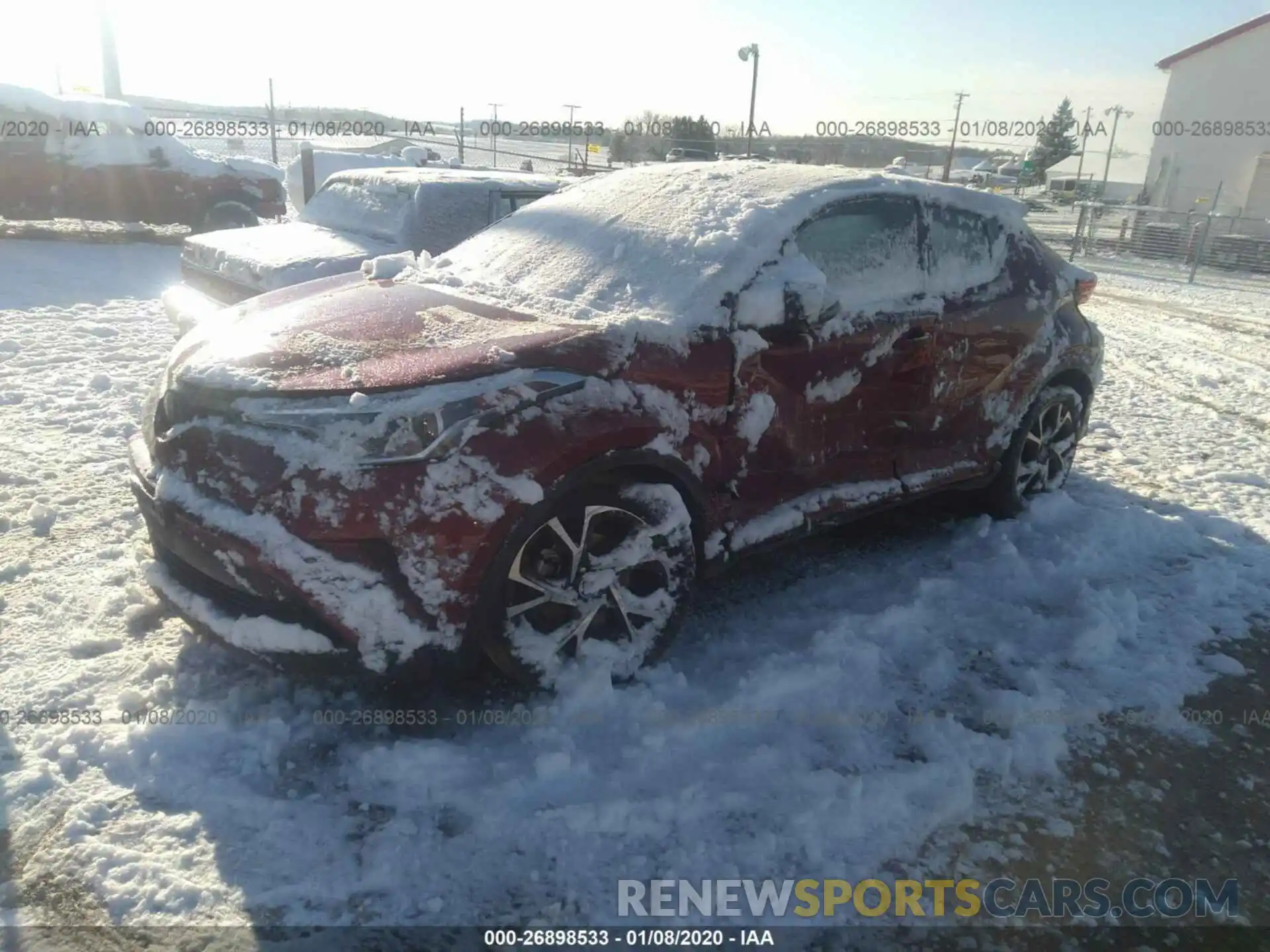 2 Photograph of a damaged car NMTKHMBX2KR087952 TOYOTA C-HR 2019