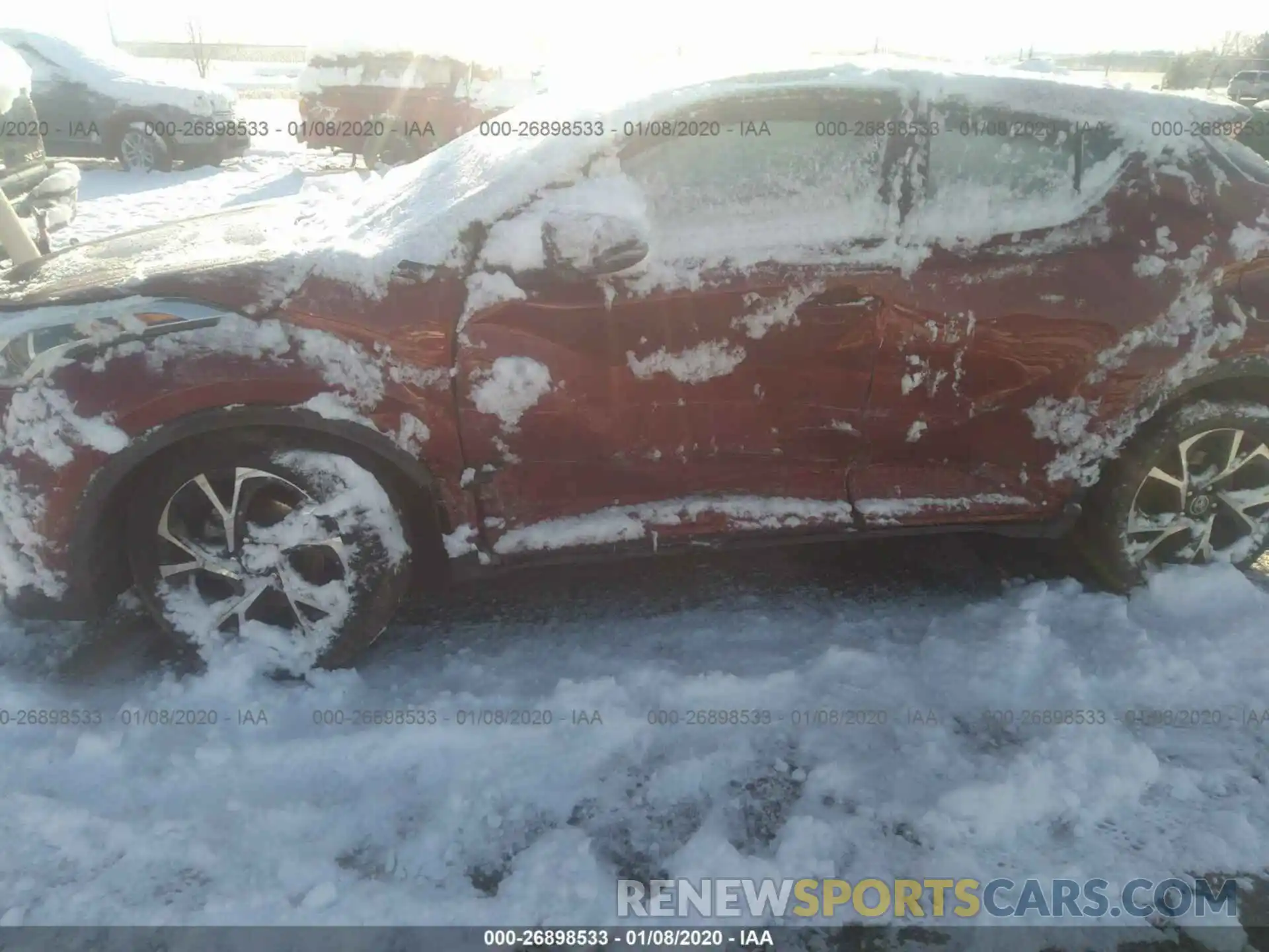 6 Photograph of a damaged car NMTKHMBX2KR087952 TOYOTA C-HR 2019