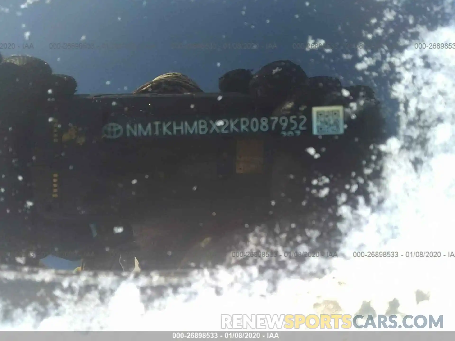 9 Photograph of a damaged car NMTKHMBX2KR087952 TOYOTA C-HR 2019