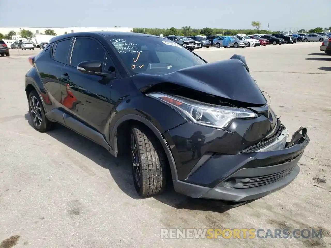 1 Photograph of a damaged car NMTKHMBX2KR089622 TOYOTA C-HR 2019