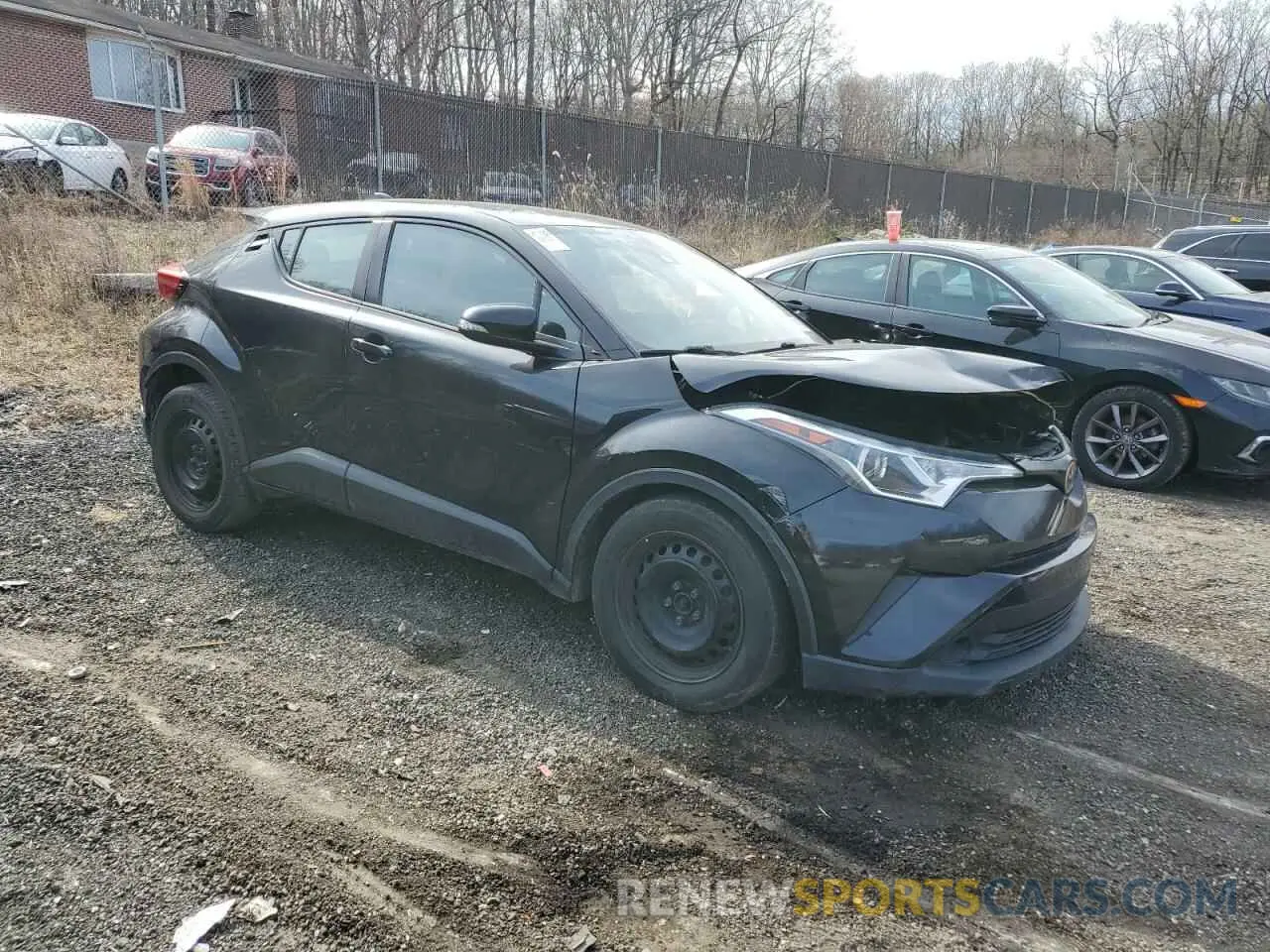 4 Photograph of a damaged car NMTKHMBX2KR090897 TOYOTA C-HR 2019