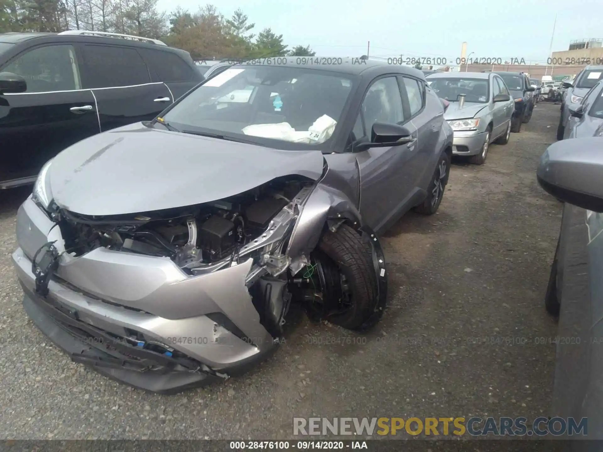 2 Photograph of a damaged car NMTKHMBX2KR091158 TOYOTA C-HR 2019