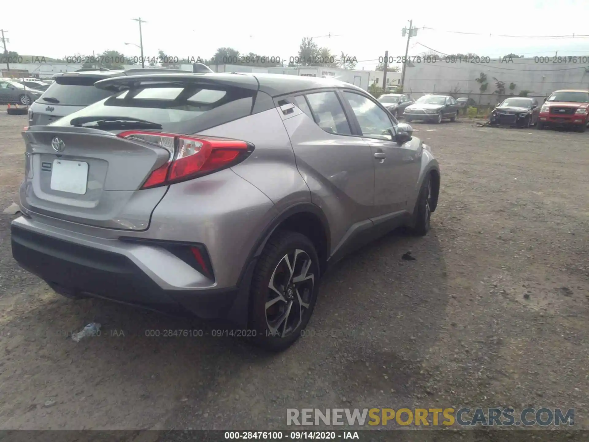 4 Photograph of a damaged car NMTKHMBX2KR091158 TOYOTA C-HR 2019