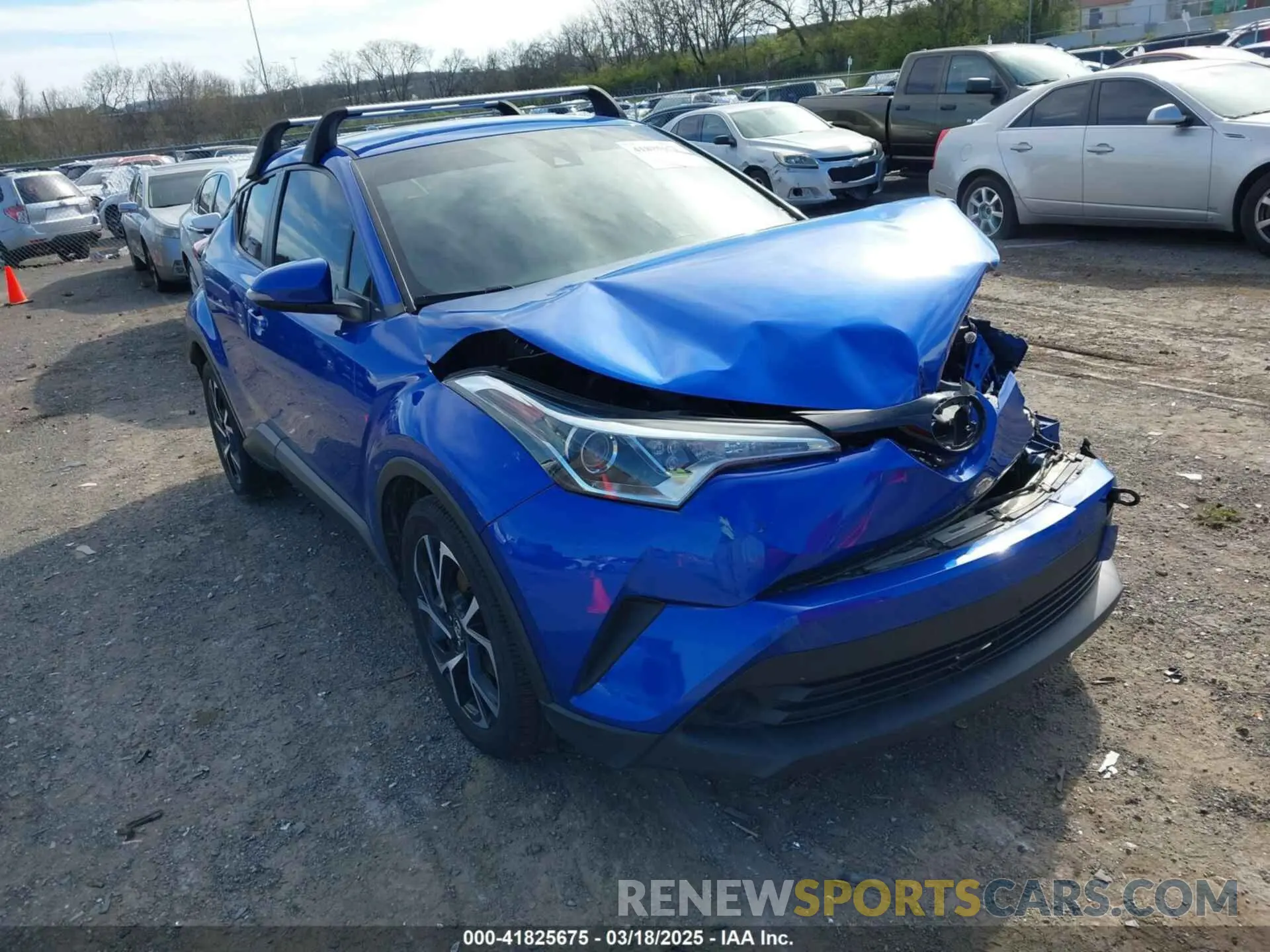 1 Photograph of a damaged car NMTKHMBX2KR091404 TOYOTA C-HR 2019