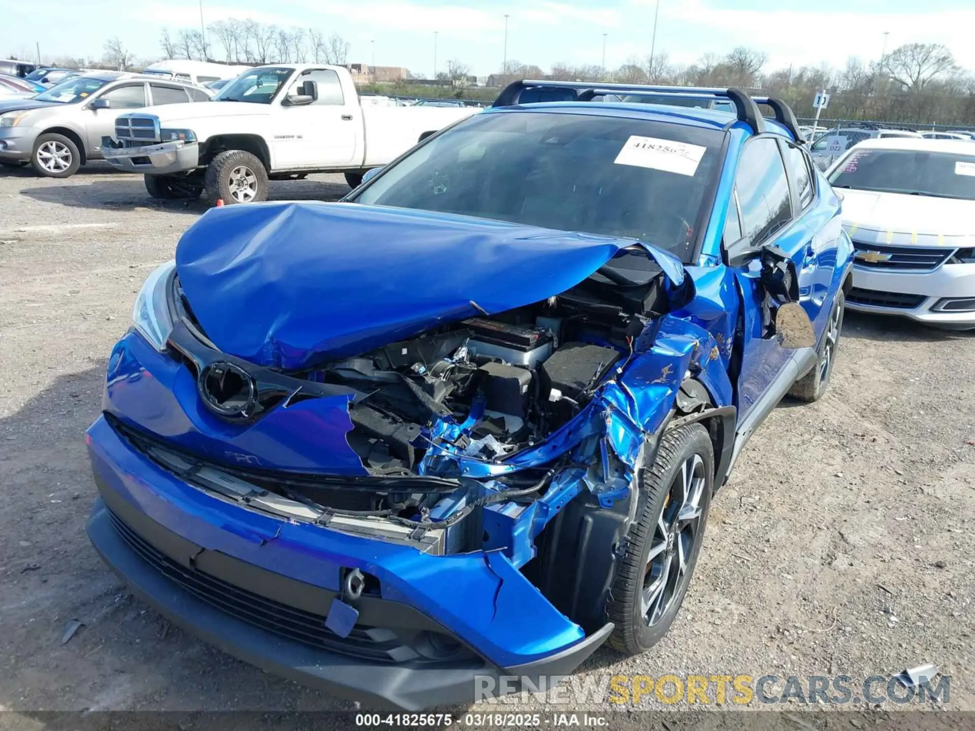2 Photograph of a damaged car NMTKHMBX2KR091404 TOYOTA C-HR 2019