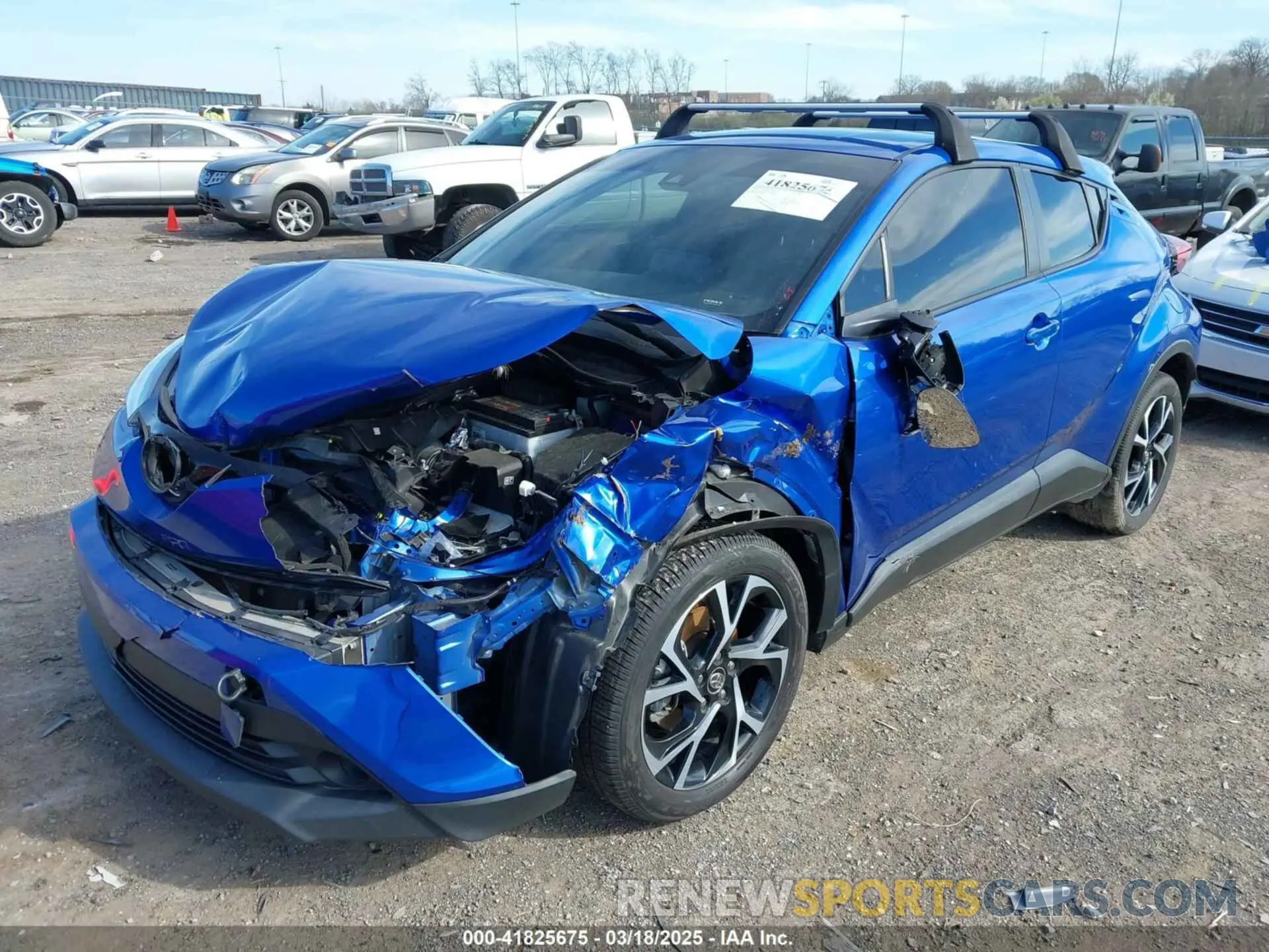 6 Photograph of a damaged car NMTKHMBX2KR091404 TOYOTA C-HR 2019