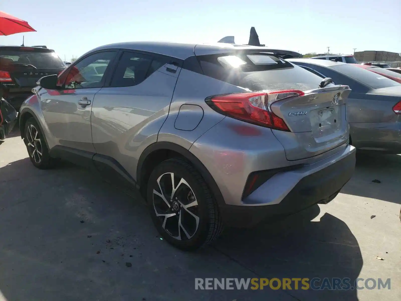 3 Photograph of a damaged car NMTKHMBX2KR092083 TOYOTA C-HR 2019