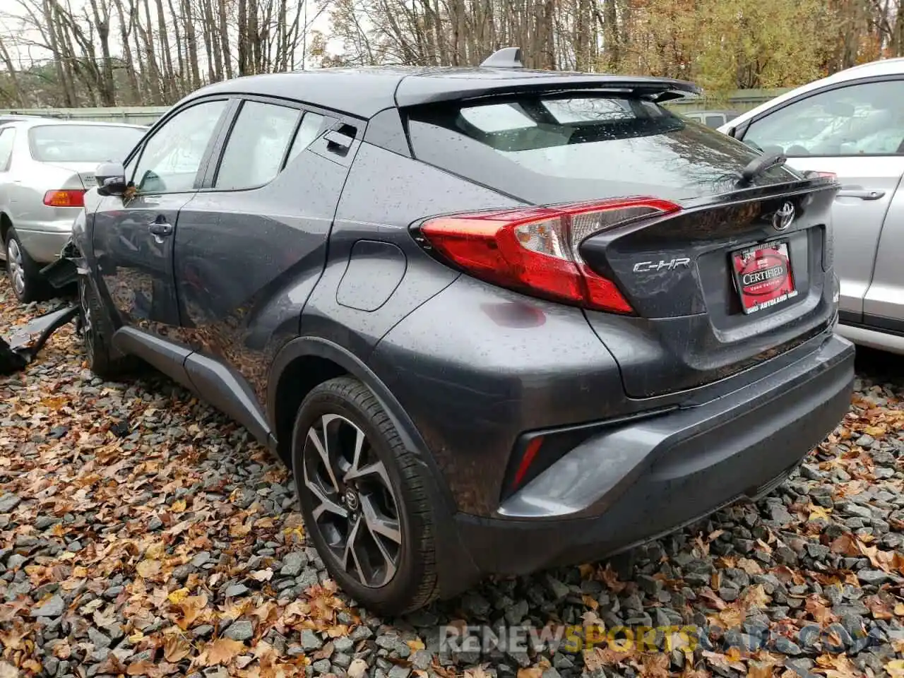 3 Photograph of a damaged car NMTKHMBX2KR095145 TOYOTA C-HR 2019