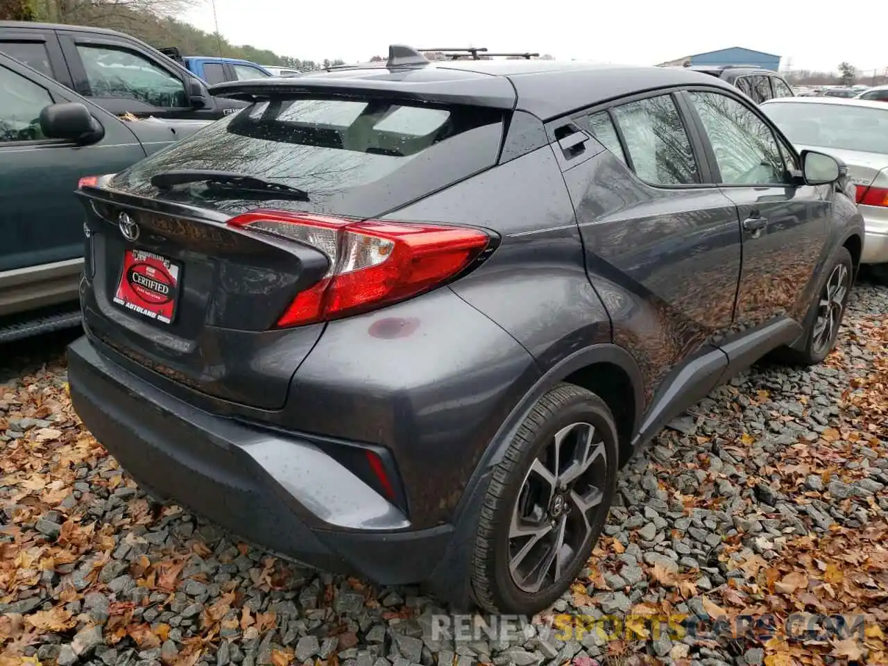 4 Photograph of a damaged car NMTKHMBX2KR095145 TOYOTA C-HR 2019