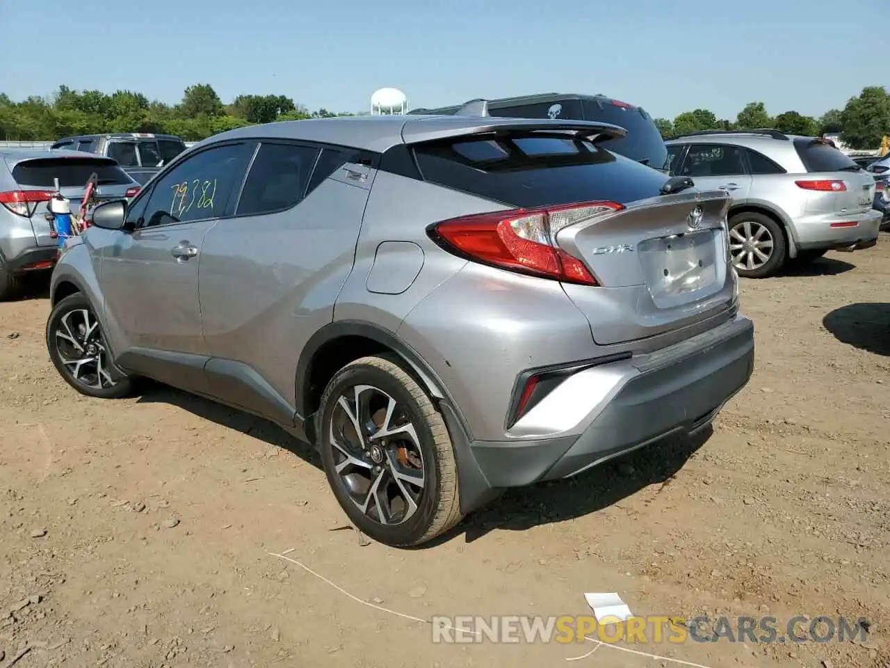 3 Photograph of a damaged car NMTKHMBX2KR096182 TOYOTA C-HR 2019