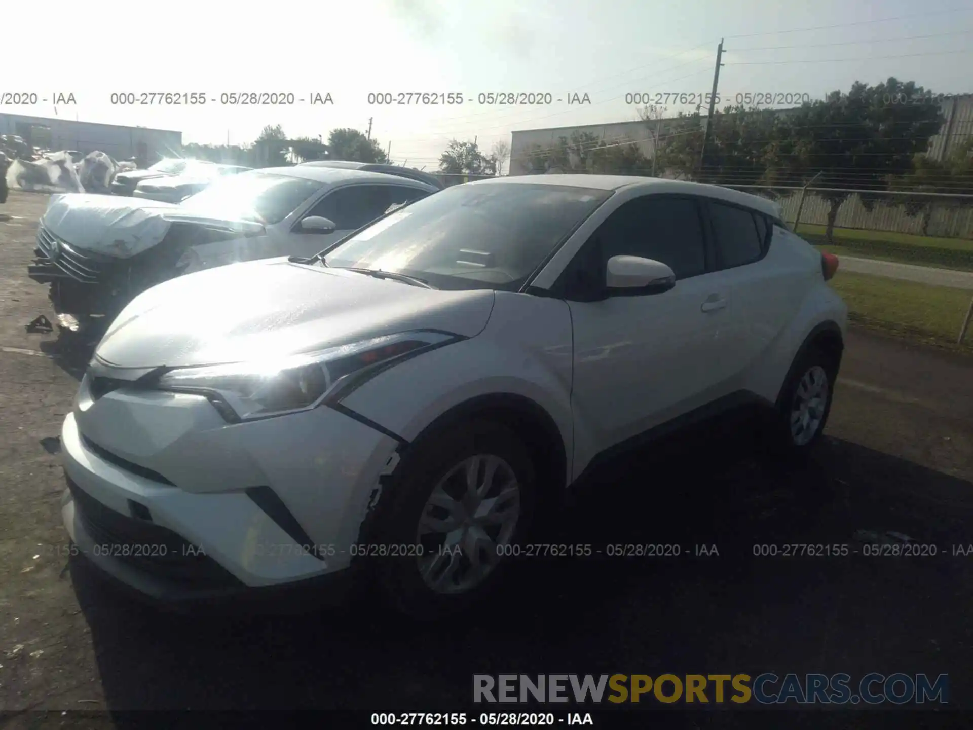 2 Photograph of a damaged car NMTKHMBX2KR097512 TOYOTA C-HR 2019