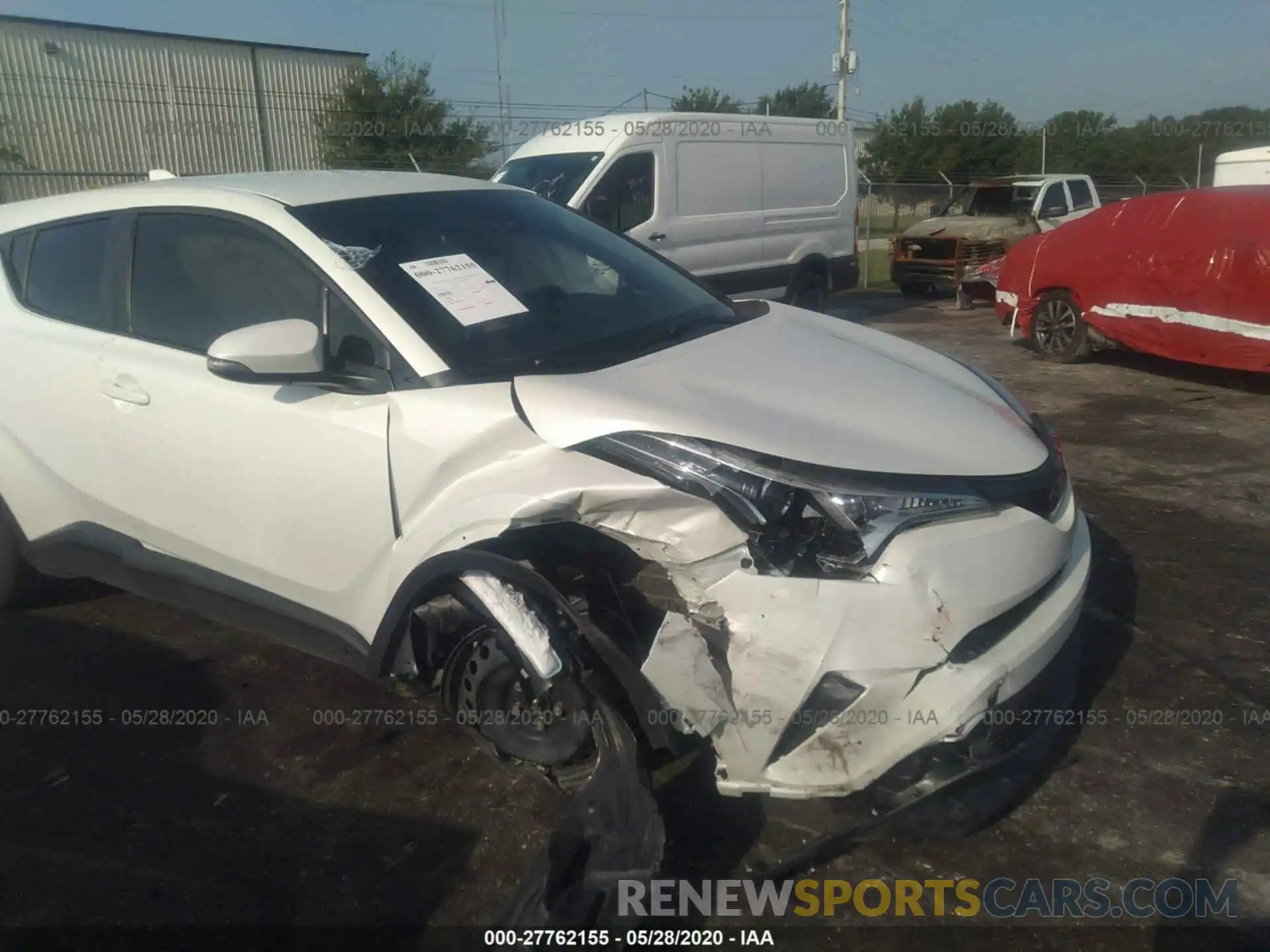 6 Photograph of a damaged car NMTKHMBX2KR097512 TOYOTA C-HR 2019