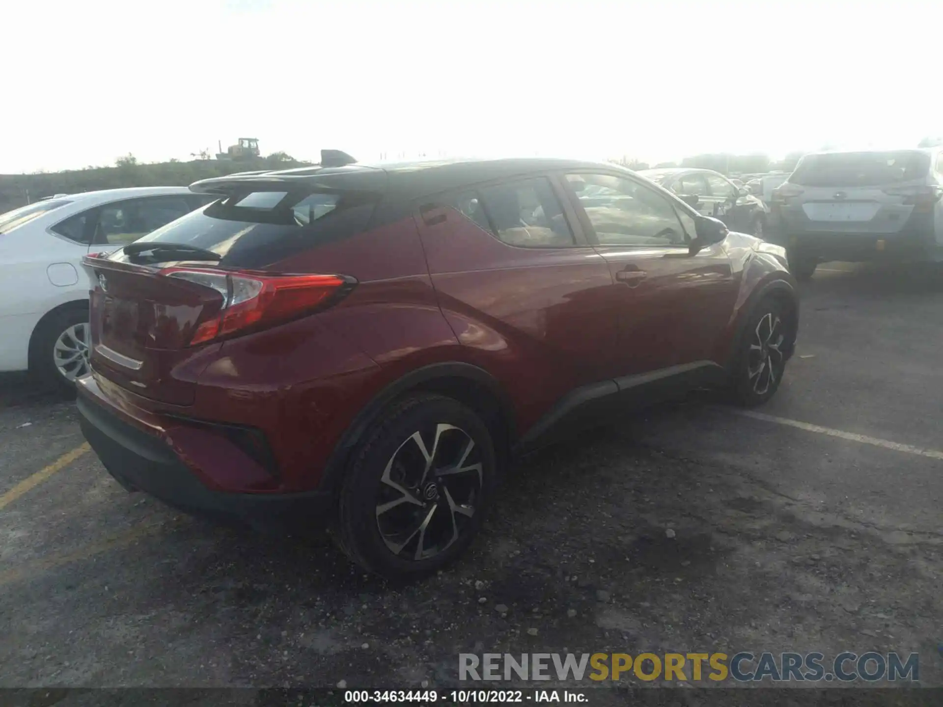 4 Photograph of a damaged car NMTKHMBX2KR098045 TOYOTA C-HR 2019