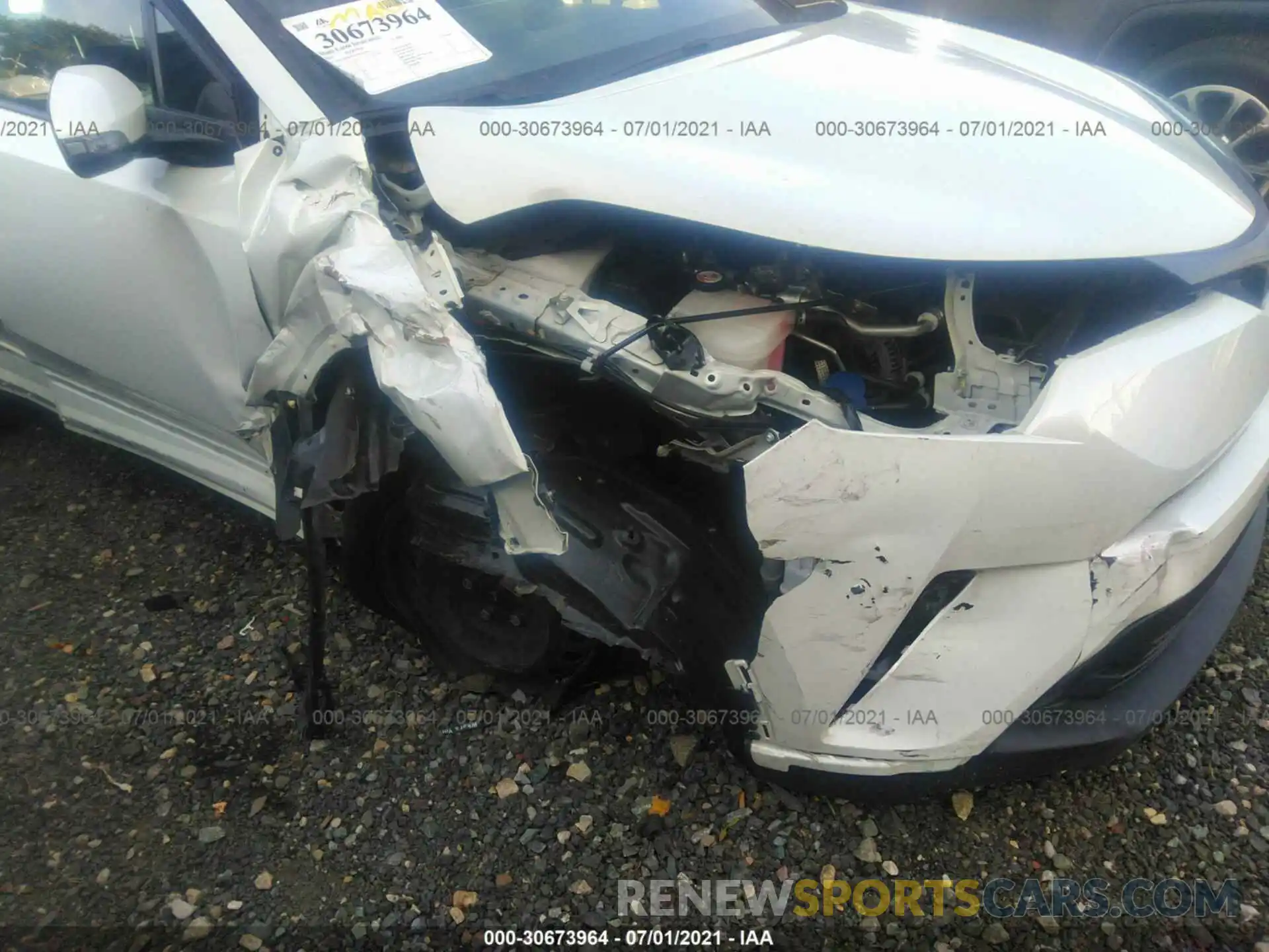 6 Photograph of a damaged car NMTKHMBX2KR098210 TOYOTA C-HR 2019