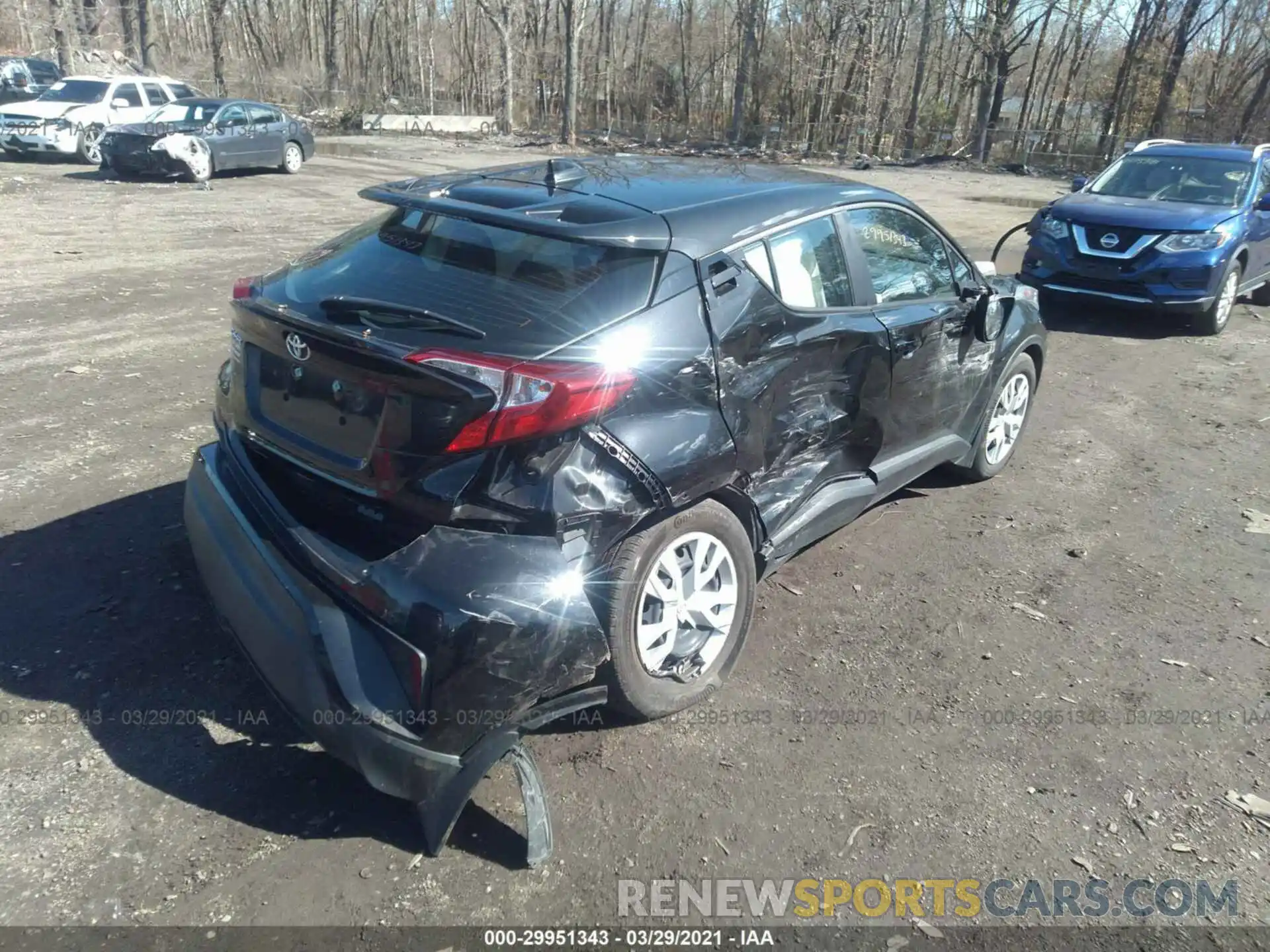 4 Photograph of a damaged car NMTKHMBX2KR099065 TOYOTA C-HR 2019