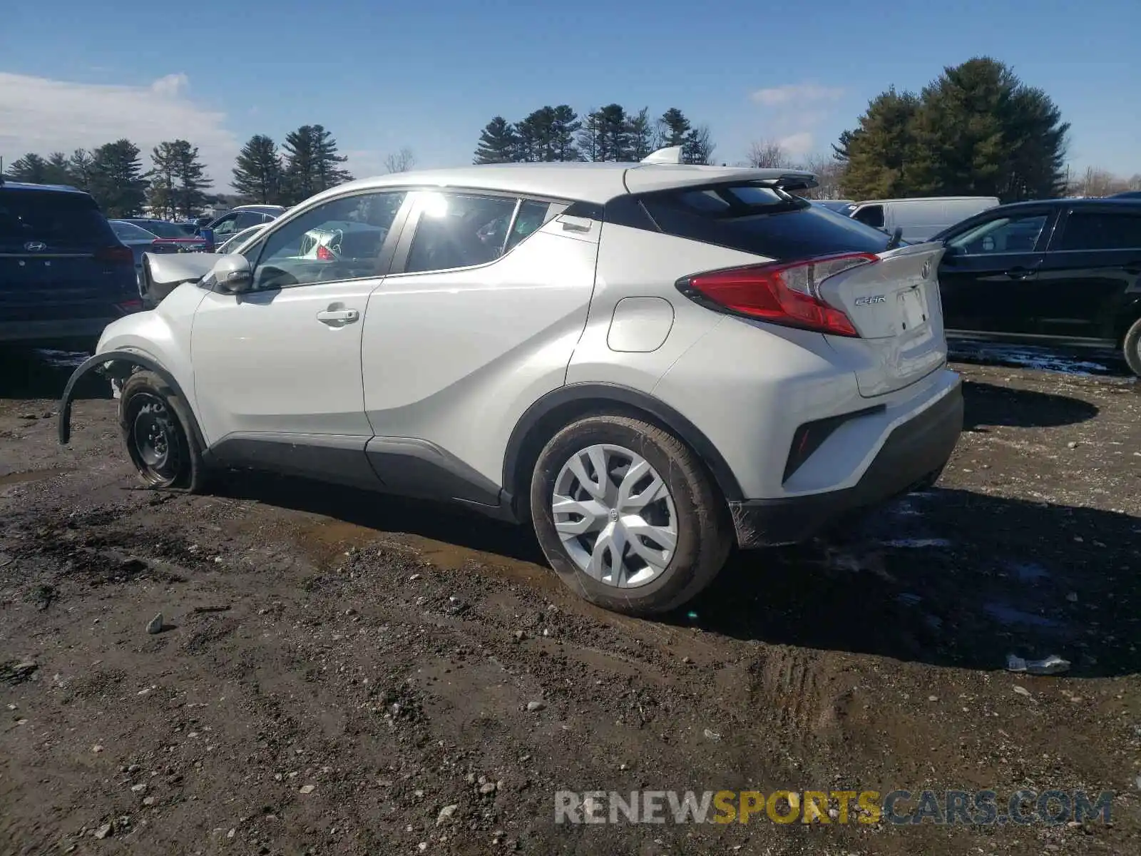 3 Photograph of a damaged car NMTKHMBX2KR100148 TOYOTA C-HR 2019