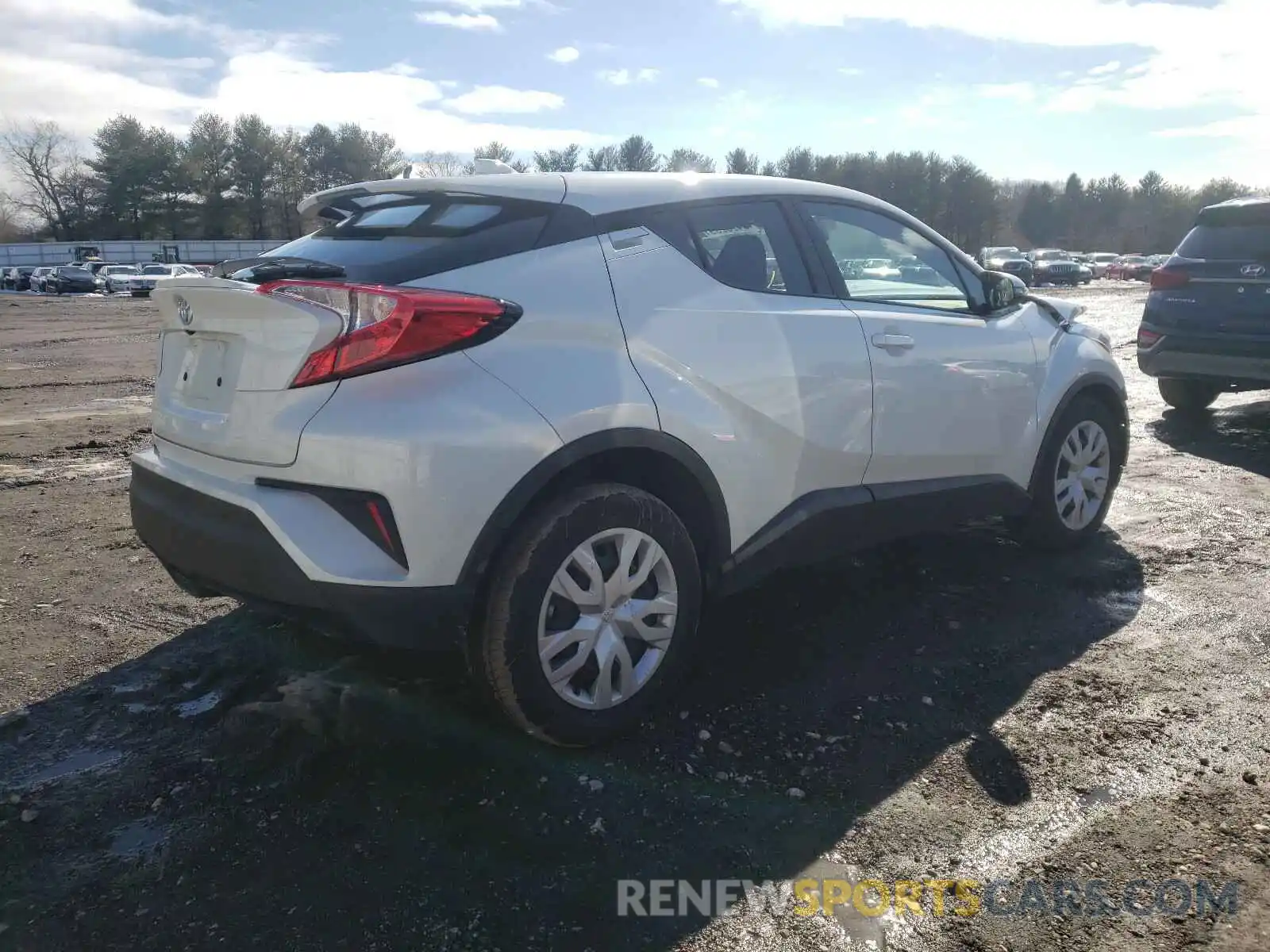 4 Photograph of a damaged car NMTKHMBX2KR100148 TOYOTA C-HR 2019