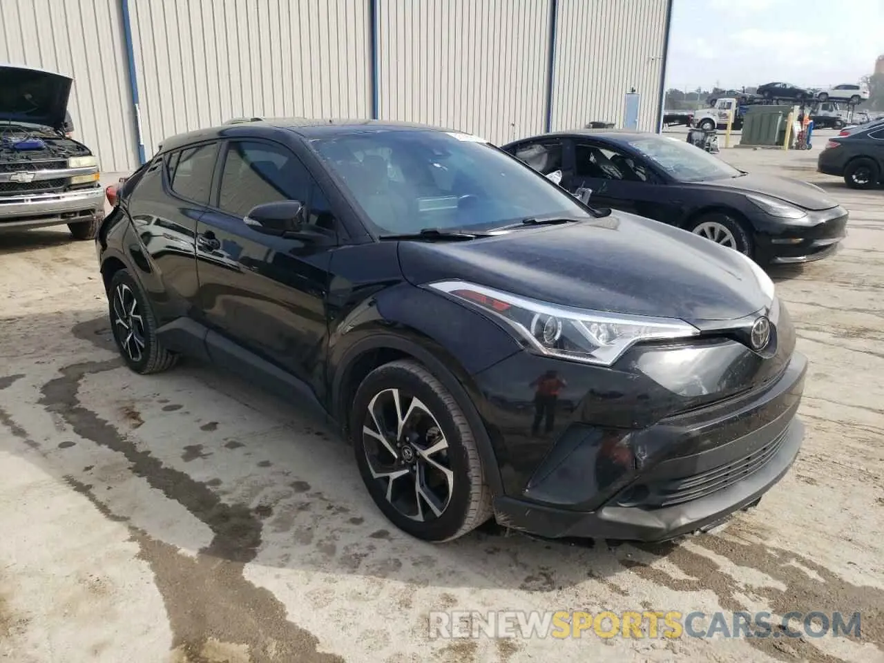 4 Photograph of a damaged car NMTKHMBX2KR101297 TOYOTA C-HR 2019