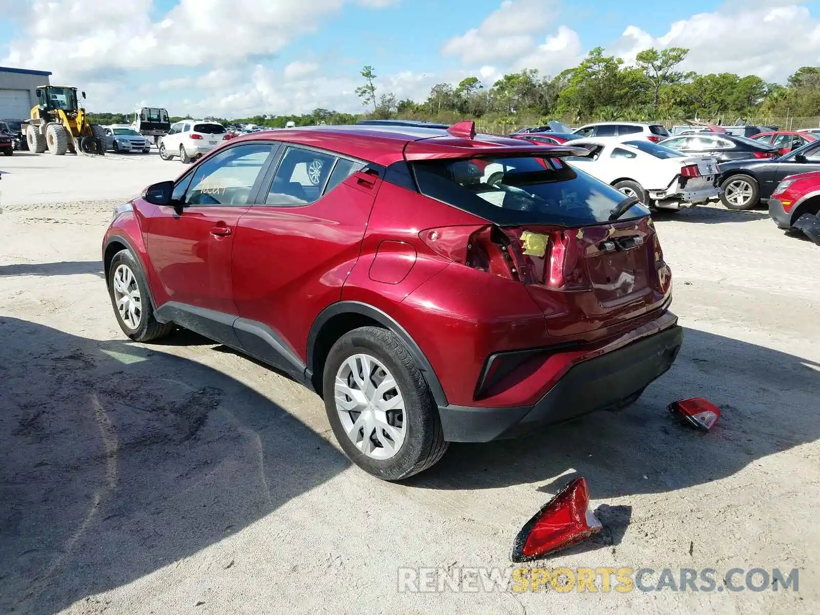 3 Photograph of a damaged car NMTKHMBX3KR070576 TOYOTA C-HR 2019