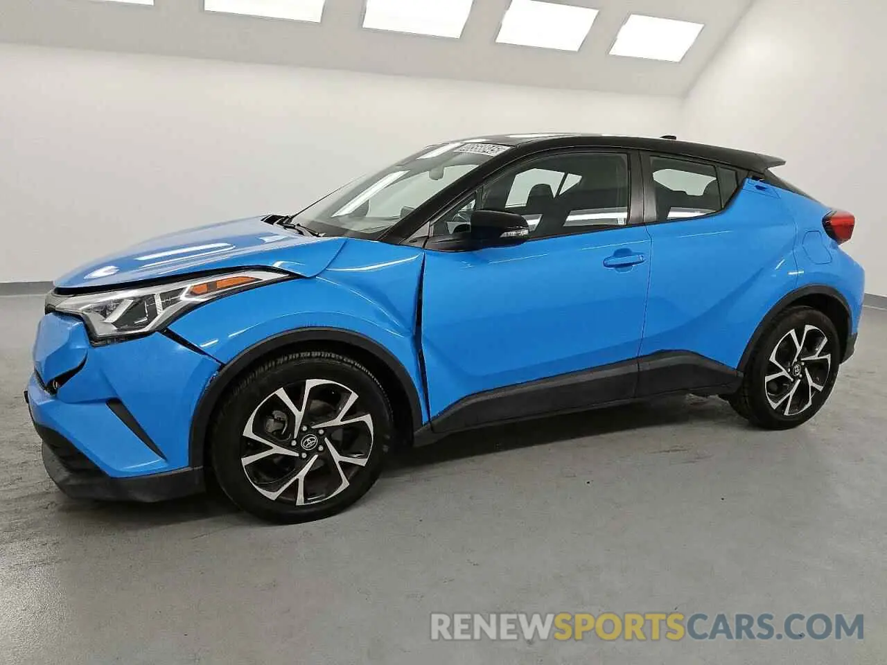 1 Photograph of a damaged car NMTKHMBX3KR072201 TOYOTA C-HR 2019