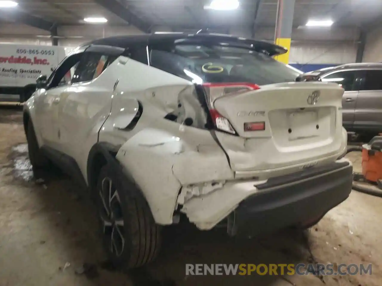 3 Photograph of a damaged car NMTKHMBX3KR072442 TOYOTA C-HR 2019