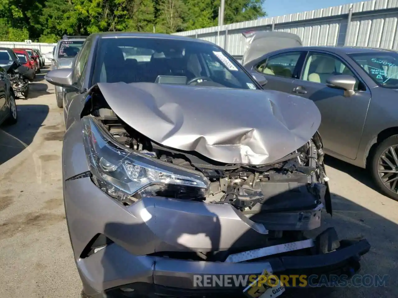 7 Photograph of a damaged car NMTKHMBX3KR075101 TOYOTA C-HR 2019