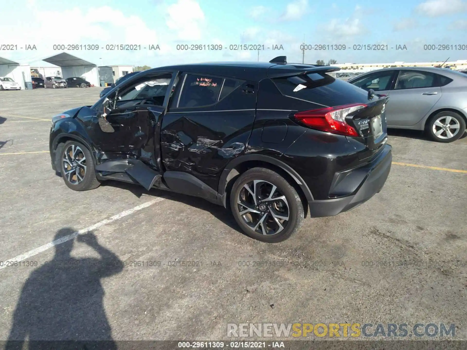 3 Photograph of a damaged car NMTKHMBX3KR075275 TOYOTA C-HR 2019