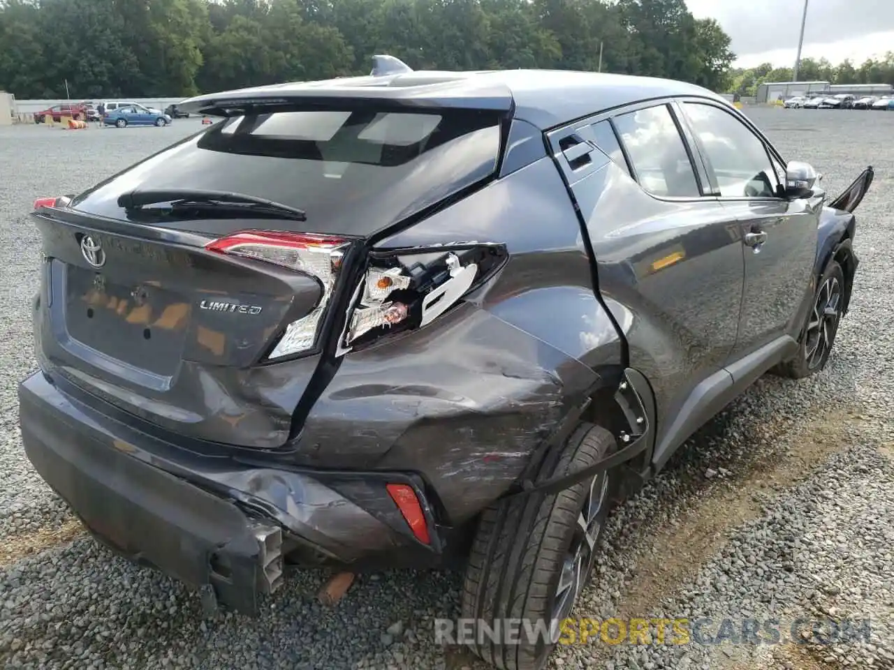 4 Photograph of a damaged car NMTKHMBX3KR076247 TOYOTA C-HR 2019