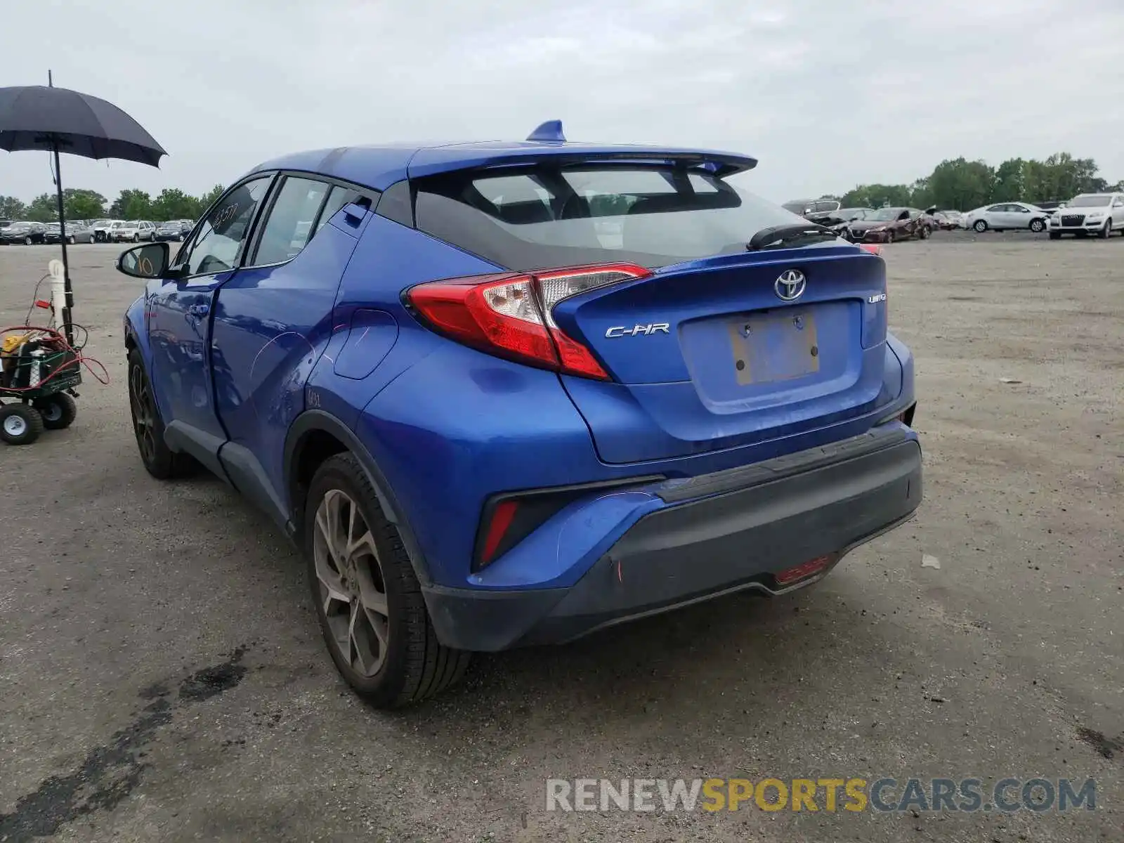 3 Photograph of a damaged car NMTKHMBX3KR078726 TOYOTA C-HR 2019