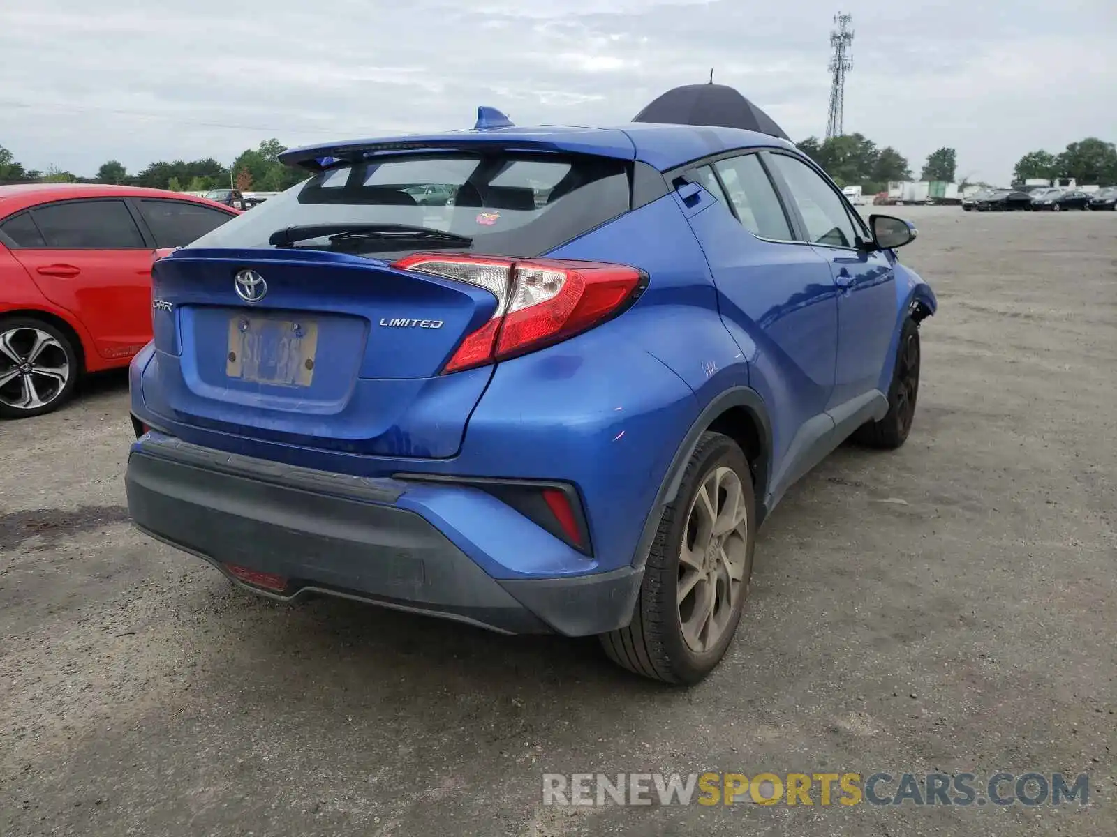 4 Photograph of a damaged car NMTKHMBX3KR078726 TOYOTA C-HR 2019