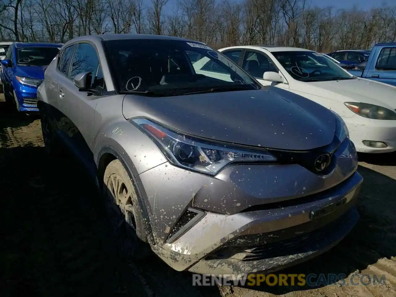 1 Photograph of a damaged car NMTKHMBX3KR078936 TOYOTA C-HR 2019