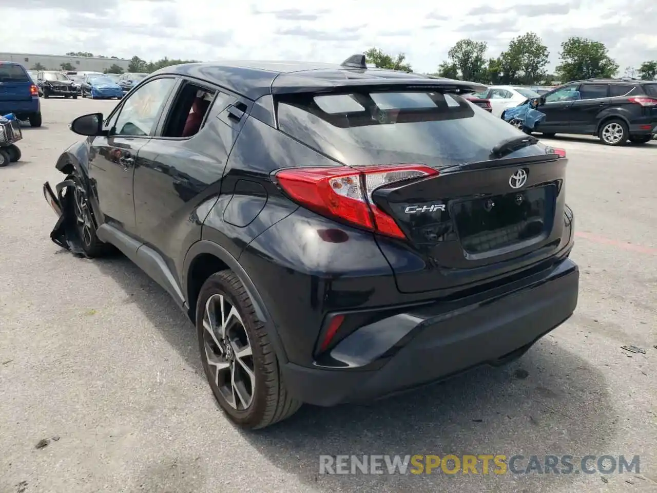 3 Photograph of a damaged car NMTKHMBX3KR079083 TOYOTA C-HR 2019