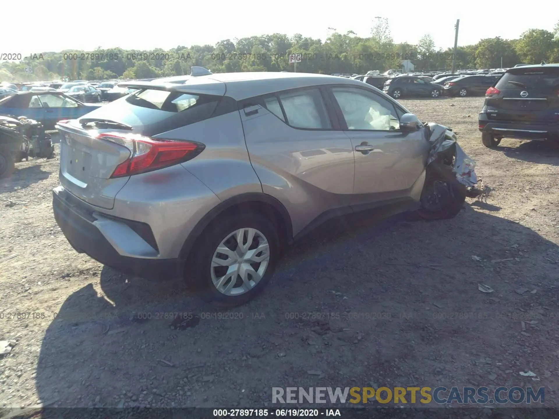 4 Photograph of a damaged car NMTKHMBX3KR079245 TOYOTA C-HR 2019